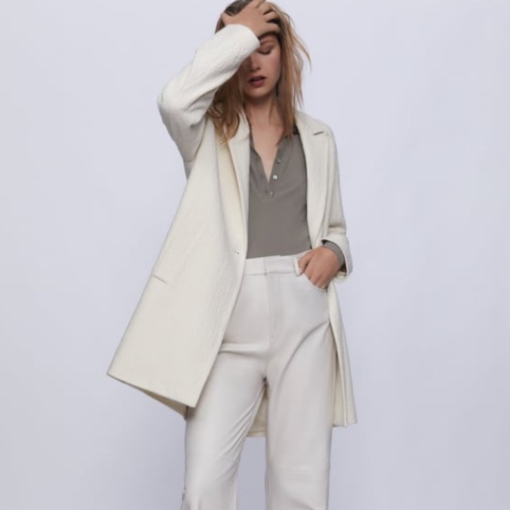 Zara Wool Blend Coat